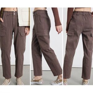 PacSun Brownie 100% Cotton Utility Cargo Pants S